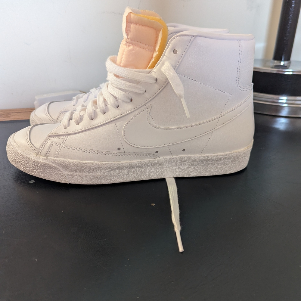 Nike White High-Top Sneakers